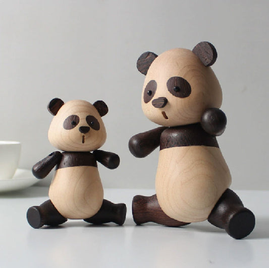 Creative Panda Decorative Crafts Handmade Gift Set Puppet Business Collection Gift