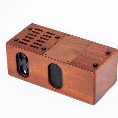 Walnut Bluetooth speaker hifi high bass solid wood speaker wireless Charger DIY accessories